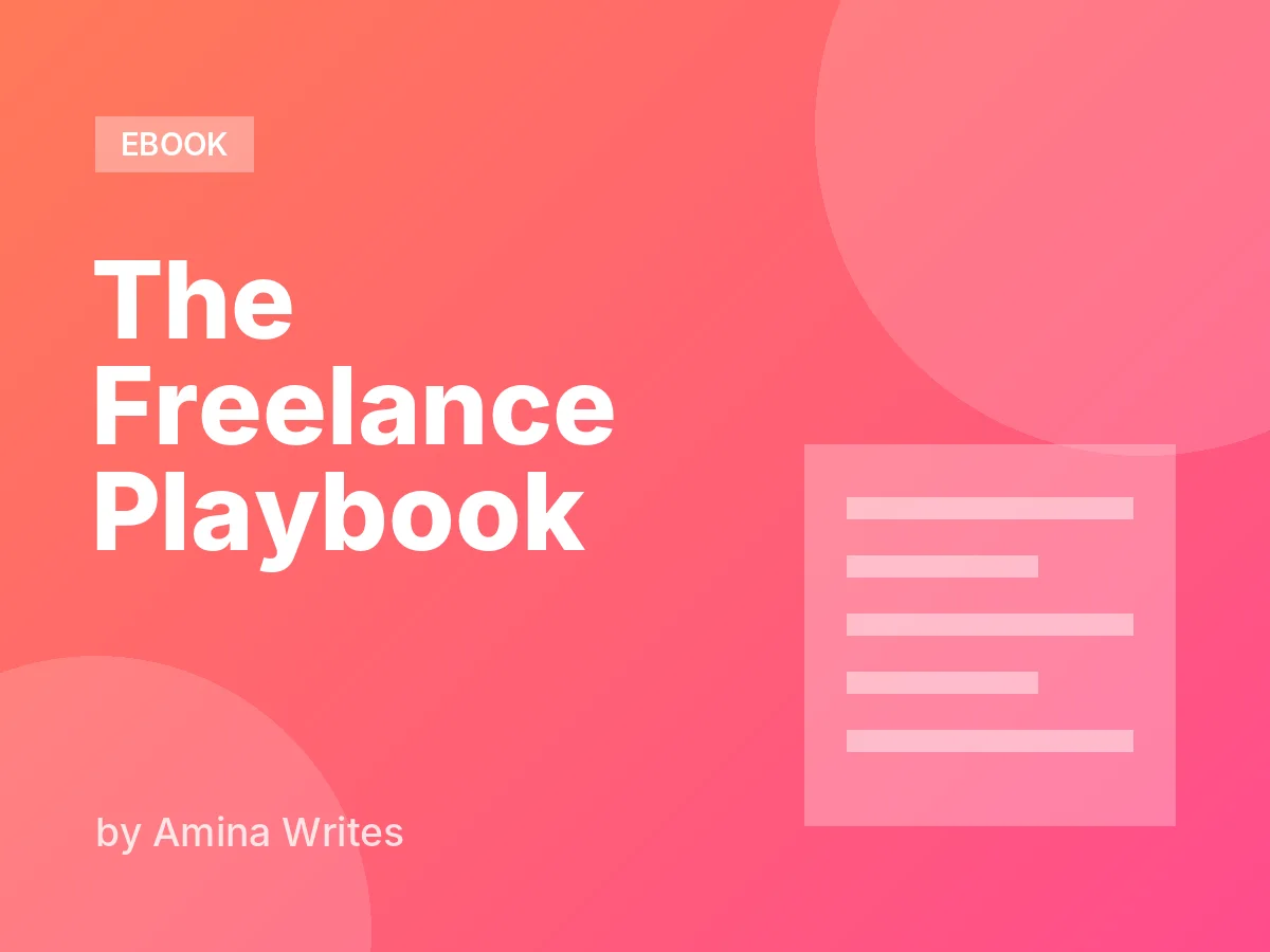 The Freelance Playbook